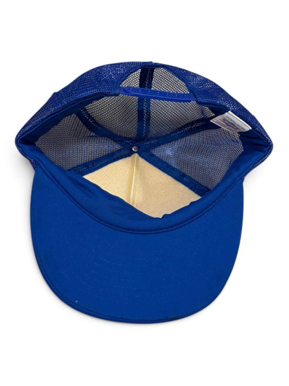 Vtg 80s Nissin Trucker Hat Just Say No Optimist Clubs Lawton Oklahoma Snapback - Picture 6 of 10